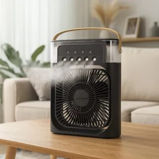 Rafraîchisseur d’Air Portable USB - Ventilateur avec Humidificateur